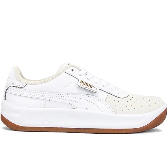 Puma Shoes - Puma California Exotic women’s White sneakers size 8